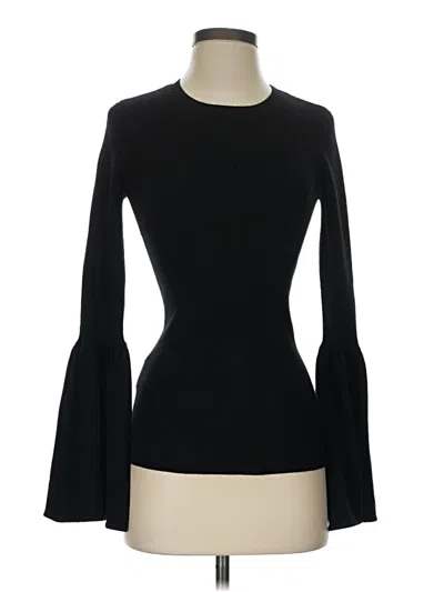 Pre-owned Bcbgmaxazria Pullover Sweater In Black
