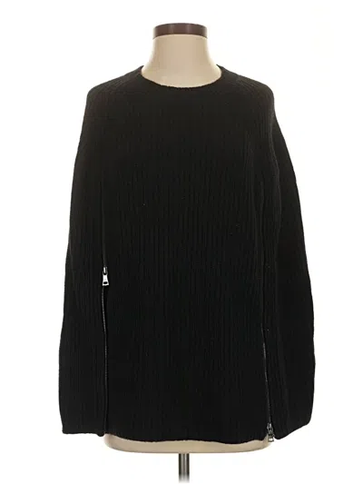 Pre-owned Bcbgmaxazria Pullover Sweater In Black