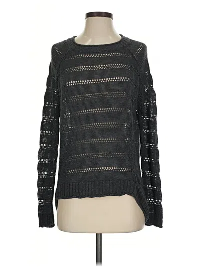 Pre-owned Bcbgmaxazria Pullover Sweater In Black