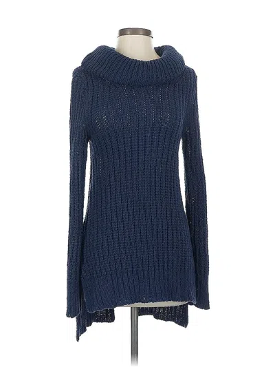 Pre-owned Bcbgmaxazria Pullover Sweater In Blue