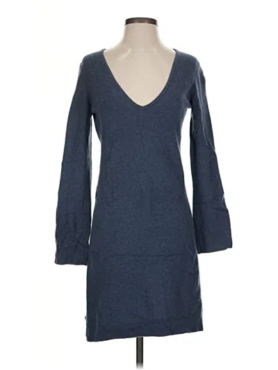 Pre-owned Bcbgmaxazria Pullover Sweater In Blue