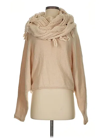 Pre-owned Bcbgmaxazria Pullover Sweater In Brown