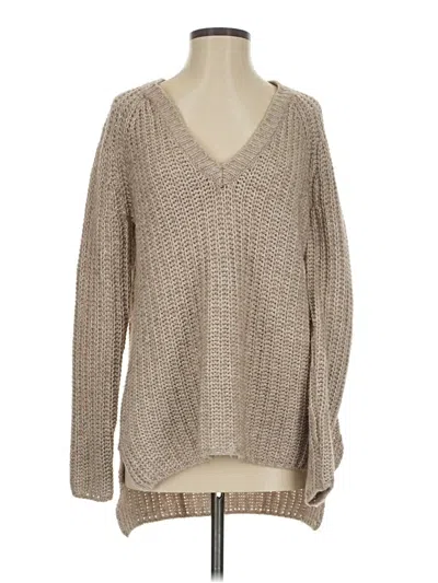 Pre-owned Bcbgmaxazria Pullover Sweater In Brown