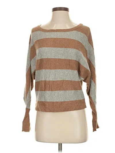 Pre-owned Bcbgmaxazria Pullover Sweater In Brown