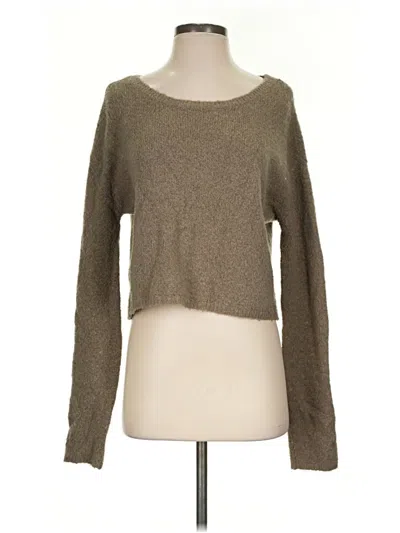 Pre-owned Bcbgmaxazria Pullover Sweater In Brown