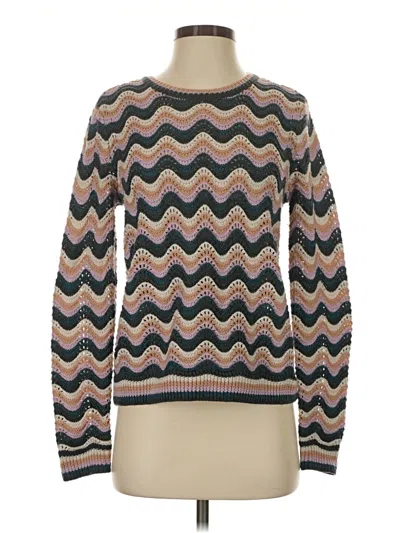 Pre-owned Bcbgmaxazria Pullover Sweater In Brown