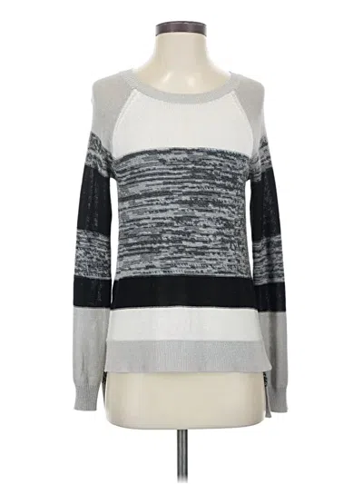 Pre-owned Bcbgmaxazria Pullover Sweater In Gray