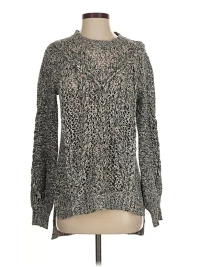 Pre-owned Bcbgmaxazria Pullover Sweater In Gray