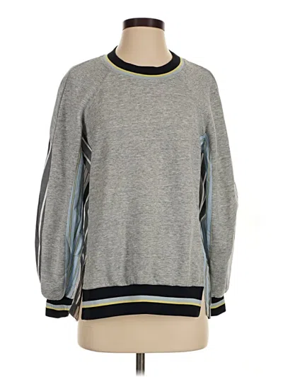 Pre-owned Bcbgmaxazria Pullover Sweater In Gray