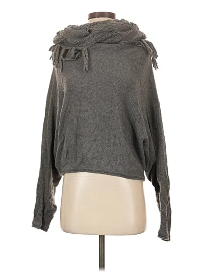 Pre-owned Bcbgmaxazria Pullover Sweater In Gray