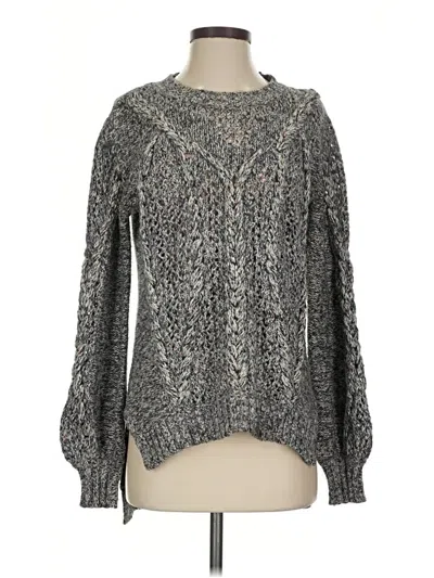 Pre-owned Bcbgmaxazria Pullover Sweater In Gray