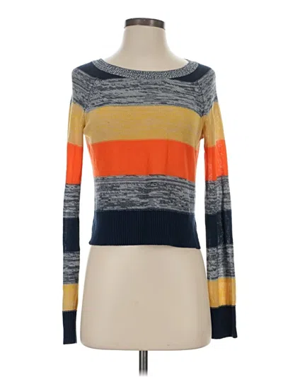 Pre-owned Bcbgmaxazria Pullover Sweater In Orange