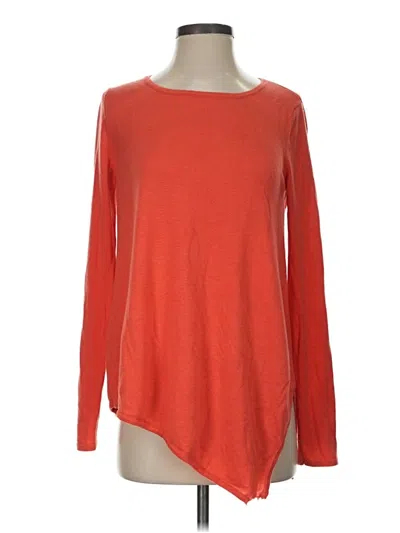 Pre-owned Bcbgmaxazria Pullover Sweater In Orange