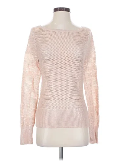 Pre-owned Bcbgmaxazria Pullover Sweater In Pink
