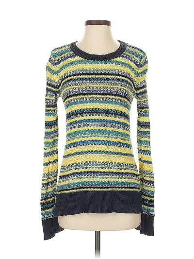 Pre-owned Bcbgmaxazria Pullover Sweater In Yellow