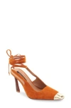 Bcbgmaxazria Rinzo Ankle Wrap Pump In Multi