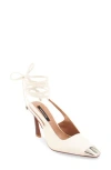 Bcbgmaxazria Rinzo Ankle Wrap Pump In Multi