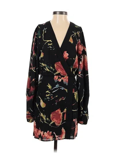 Pre-owned Bcbgmaxazria Romper In Black