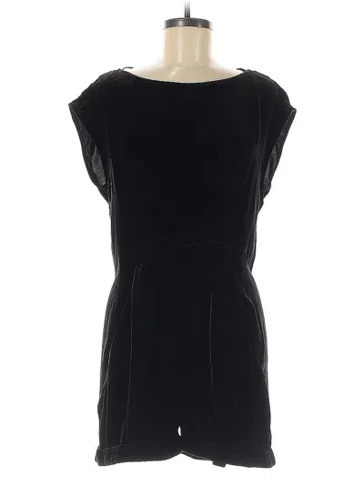 Pre-owned Bcbgmaxazria Romper In Black