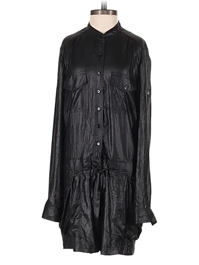Pre-owned Bcbgmaxazria Romper In Black