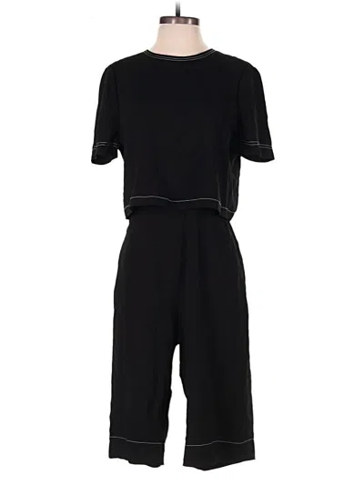 Pre-owned Bcbgmaxazria Romper In Black