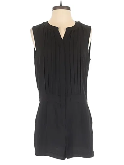 Pre-owned Bcbgmaxazria Romper In Black