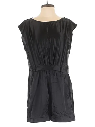 Pre-owned Bcbgmaxazria Romper In Black