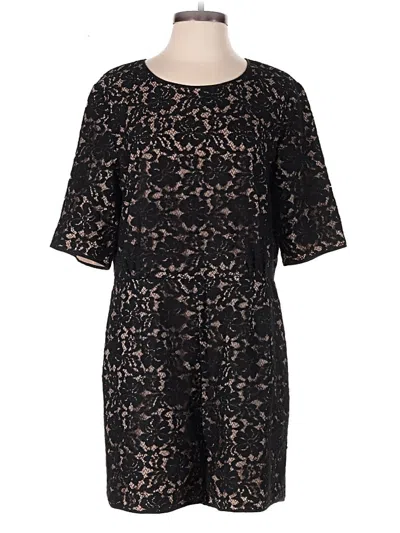 Pre-owned Bcbgmaxazria Romper In Black