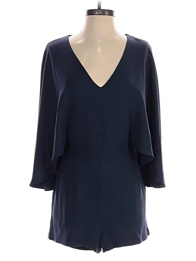 Pre-owned Bcbgmaxazria Romper In Blue