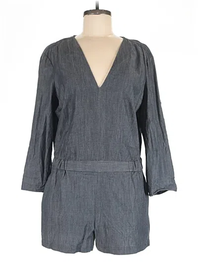 Pre-owned Bcbgmaxazria Romper In Gray