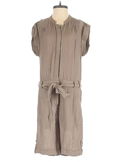 Pre-owned Bcbgmaxazria Romper In Gray