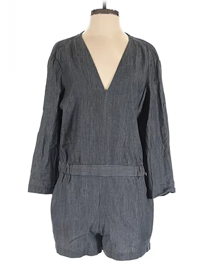 Pre-owned Bcbgmaxazria Romper In Gray
