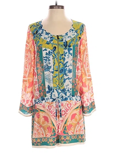 Pre-owned Bcbgmaxazria Romper In Orange