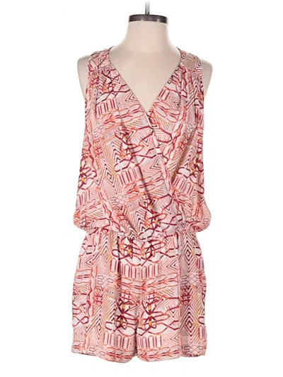 Pre-owned Bcbgmaxazria Romper In Pink