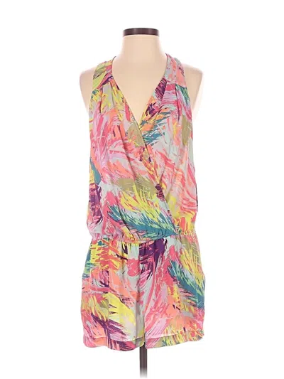 Pre-owned Bcbgmaxazria Romper In Pink