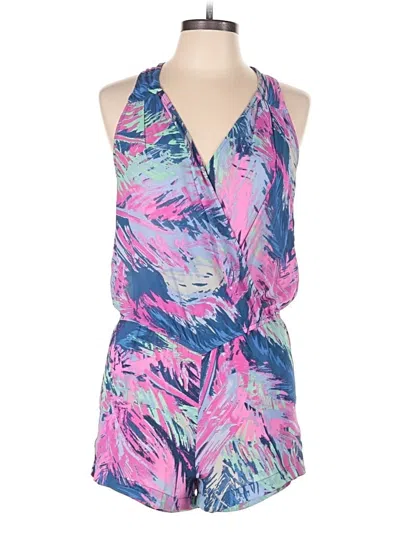 Pre-owned Bcbgmaxazria Romper In Pink