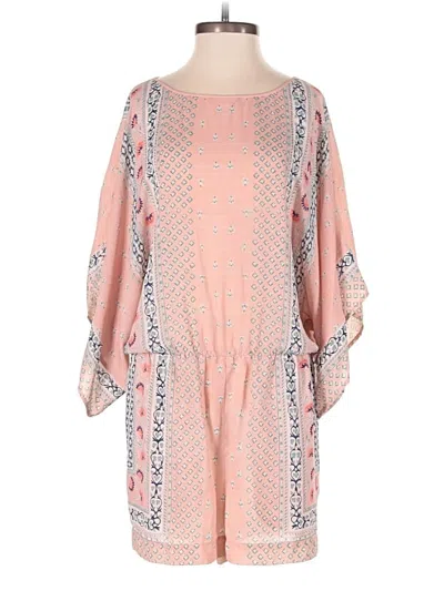 Pre-owned Bcbgmaxazria Romper In Pink