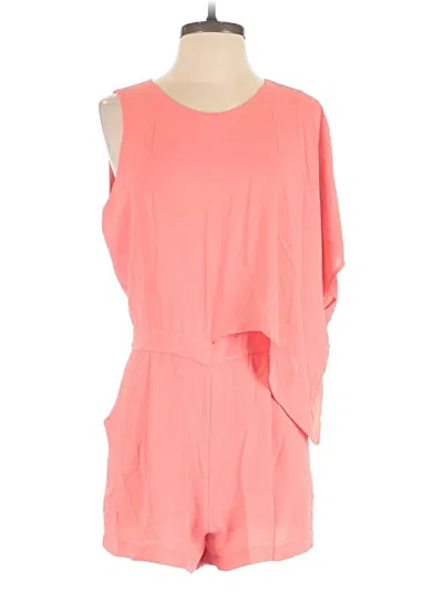 Pre-owned Bcbgmaxazria Romper In Pink