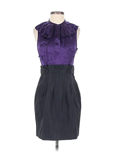 Pre-owned Bcbgmaxazria Romper In Purple