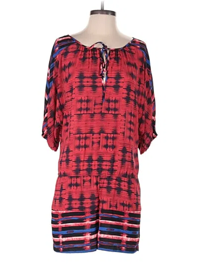 Pre-owned Bcbgmaxazria Romper In Red