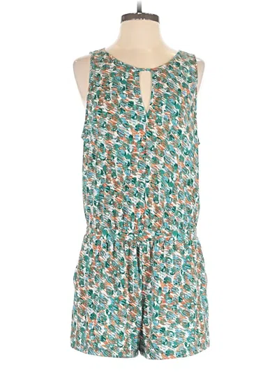 Pre-owned Bcbgmaxazria Romper In Teal