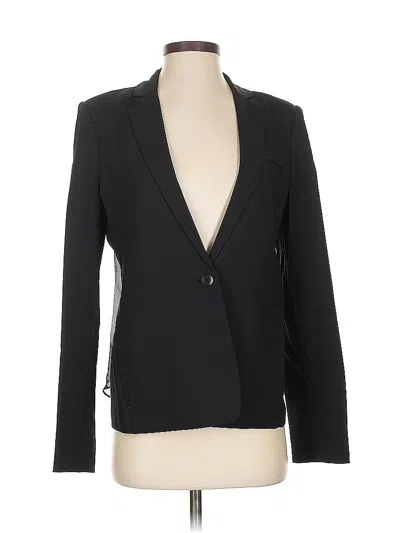 Pre-owned Bcbgmaxazria Runway Blazer Jacket In Black