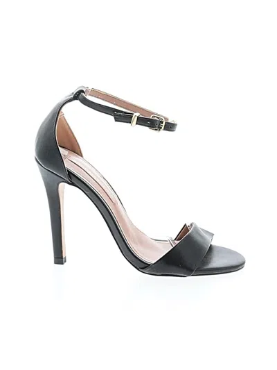 Pre-owned Bcbgmaxazria Sandals In Black