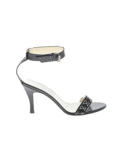 Pre-owned Bcbgmaxazria Sandals In Black