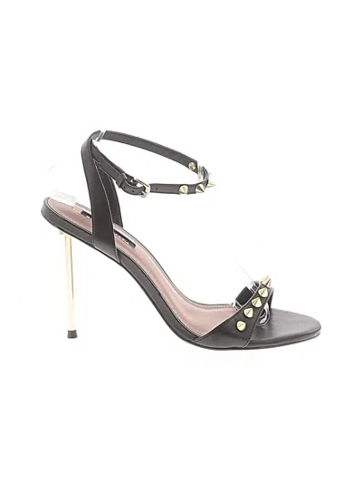 Pre-owned Bcbgmaxazria Sandals In Black