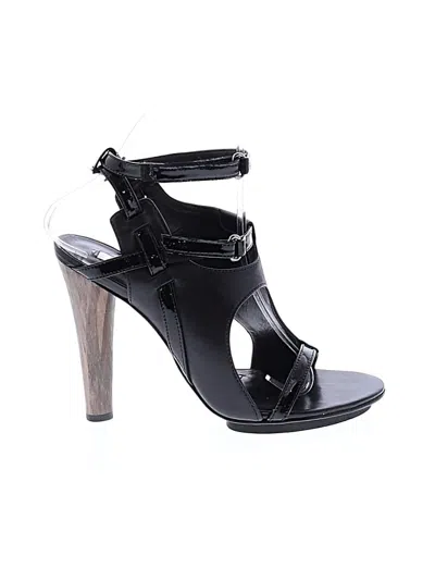 Pre-owned Bcbgmaxazria Sandals In Black
