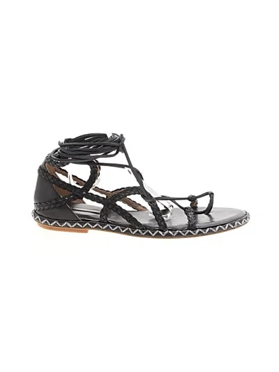 Pre-owned Bcbgmaxazria Sandals In Black
