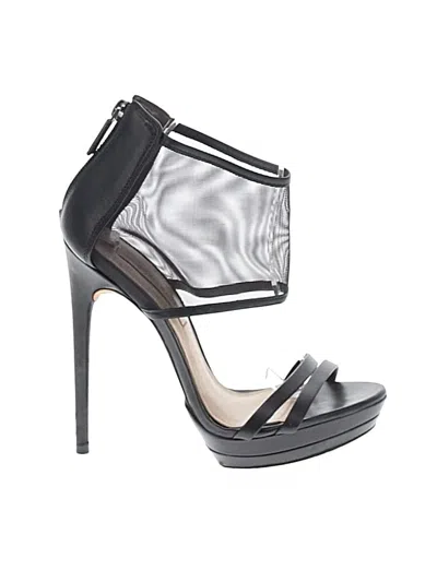 Pre-owned Bcbgmaxazria Sandals In Black