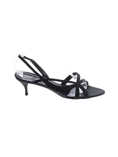 Pre-owned Bcbgmaxazria Sandals In Black