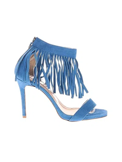 Pre-owned Bcbgmaxazria Sandals In Blue